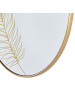 Beliani Dekospiegel SAUVIE in Gold - (W) 57 x (H) 57 x (L) 3 cm