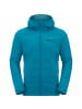 Jack Wolfskin Regenjacke Elsberg in Azurblau