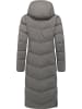 ragwear Wintermantel Pavla Long Soft YOUMODO in Stone Grey