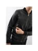 Bolongaro Trevor Lederjacke Hayden Bomber in schwarz