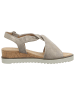 Gabor Keilsandalette in beige