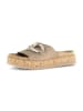 Gabor Plateau Pantoletten in Beige