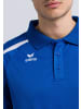 erima Liga 2.0 Poloshirt in new royal/true blue/weiss