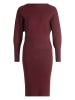 Zero  Strickkleid mit U-Boot Ausschnitt in Mystic Berry