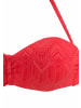 Buffalo Bügel-Bandeau-Bikini in rot