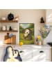 Mr. & Mrs. Panda Poster Hund Entspannen Design ohne Spruch in Weiß