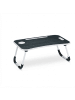 relaxdays Laptoptisch in Schwarz/ Weiß - (B)63 x (H)26 x (T)40 cm