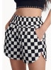 myMo ROCKS Women Shorts in Black Check