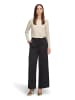 BETTY & CO Schlupfhose mit weitem Bein in Schwarz