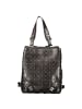 Desigual Schwarz Polyurethan Damen Rucksack