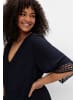 sheego Maxikleid in tiefblau