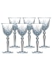 Nachtmann 6er Set Weißweingläser Palais 213 ml in transparent