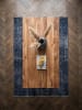 KADIMA DESIGN Esszimmertisch 120x60x76 cm Massivholz / Metall Esstisch