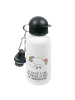 Mr. & Mrs. Panda Kindertrinkflasche Einhorn Nacht mit Spruch in Weiß