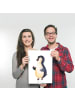 Mr. & Mrs. Panda Poster Pinguin Marienkäfer ohne Spruch in Weiß