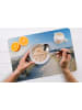OnlyWow Platzset - Tischset (6-teilig) Beige, abwaschbar