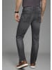 ARIZONA Gerade Jeans in dunkel grau used