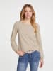 Heine Langarmshirt in kiesel