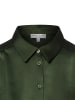 Marie Lund Satinbluse Mandy in oliv