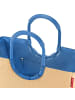 Reisenthel Loopshopper L Frame Shopper Tasche 46 cm in raffia blue