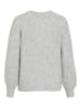Vila Strickjacke in Medium Grey Melange