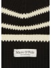 Marc O'Polo Gestreifte Strickmütze in multi/black