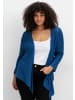 sheego by Joe Browns Strickjacke in blaubeere