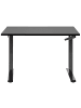 Beliani Höhenverstellbarer Schreibtisch DESTINES in Schwarz