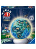 Ravensburger Verlag GmbH Spiel - 3D Puzzle-Ball Nachtlicht Erde mit Tiermotiven