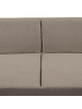 Beliani 2-Sitzer Sofa YORK in Beige/Silber - (W) 190 x (H) 81 x (L) 89 cm
