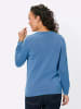 WITT WEIDEN Pullover in mittelblau