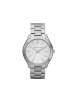 Michael Kors Runway Uhr silber Edelstahl