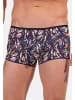 HOM Retro Short / Pant Viscaya in Navy print