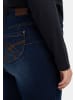 sheego Stretch-Jeans in dark blue denim