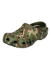 Crocs Clogs Classic Printed Camo Clog in bunt