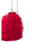 faina Damen Clutch/Abendtasche in Rot