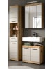 Inn.Furn Badmöbel-Set Sand Kashmir, Evoke Eiche 3-teilig, Badkombination 112 cm