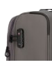 D&N Travel Line 9704 4 Rollen Kabinentrolley S 55 cm mit Dehnfalte grey