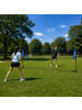 relaxdays Badmintonnetz in Blau/ Schwarz - 4 Meter