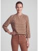 Rabe Bluse in Braun