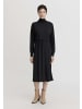 Hessnatur Jersey Kleid Midi in schwarz