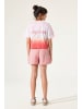 Garcia T-Shirt Kurzarm Rundhals Farbverlauf in chalk pink