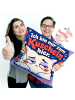 Mr. & Mrs. Panda Kuschelkissen 40x40 Kuschelkissen humorvoll Des... in Weiß