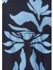LASCANA Strandkleid in blau-marine bedruckt