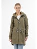 Schmuddelwedda Lange Sweatjacke in Oliv