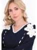 IZIA Women Sweater in navy