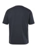 Men Plus Kurzarm T-Shirt in navy blau