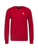 19V69 Italia by Versace V-Ausschnitt-Pullover Rocco in rot