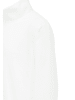 keepsuwarm Herren Fleecepullover in Optik Weiss