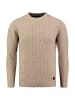 KEY LARGO Pullover 'KLGLASGOW' in beige